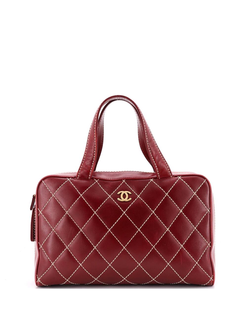 Chanel Surpique Boston Bag Quilted #364870C14B